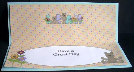 Teddies Leah Large Dl Insert by Joyce Watson