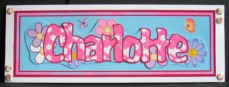 Charlotte Birthday Flowers Dl by Joyce Watson