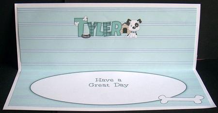 Patch the Dog Tyler Large Dl Insert by Joyce Watson
