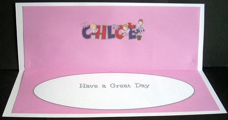 Little Fairies Chloe Large Dl Insert by Joyce Watson