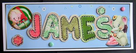 James by Joyce Watson