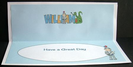 Little Knight William Large Dl Insert by Joyce Watson