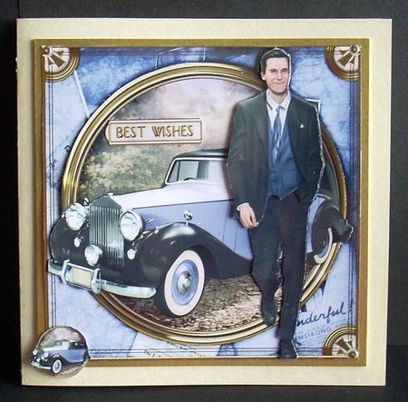 Art Deco Man Antonio (lilac) Mini Kit by Joyce Watson