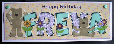 Teddies Freya Large Dl by Joyce Watson