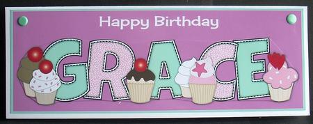 Cupcakes Grace Large Dl by Joyce Watson