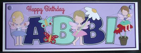 Little Fairies Abbi Large Dl by Joyce Watson