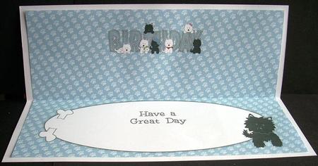 Jazz & Friends Birthday Large Dl Insert by Joyce Watson