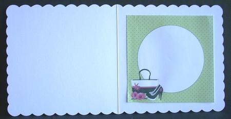 Handbag, Shoes & Pink Poppies 2 Mini Kit Insert by Joyce Watson