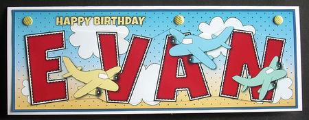 Planes Evan Large Dl by Joyce Watson