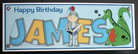 Little Knight James Large Dl by Joyce Watson