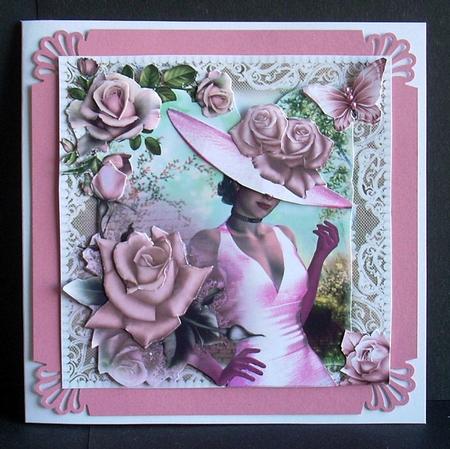Pure Elegance in the Rose Garden by Joyce Watson