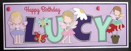 Little Fairies Lucy Large Dl by Joyce Watson