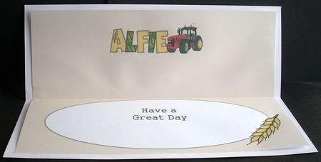 Country Life Alfie Large Dl Insert by Joyce Watson