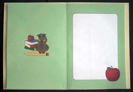Wise Owl and Study Books Insert by Joyce Watson