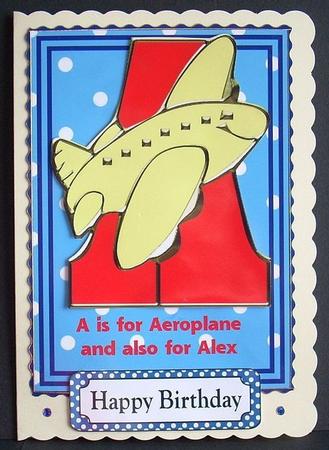 A is for Aeroplane and Alex by Joyce Watson