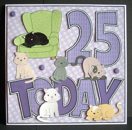 'any Age' with Cute Cats 2 Mini Kit by Joyce Watson