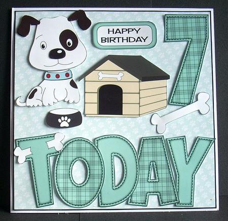 'any Age' with Patch the Dog 2 Mini Kit by Joyce Watson
