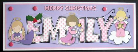 Christmas Angels Emily Large Dl by Joyce Watson
