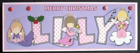 Christmas Angels Lily Large Dl by Joyce Watson