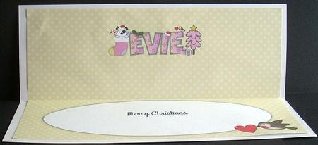 Patch Xmas Evie Large Dl Insert by Joyce Watson