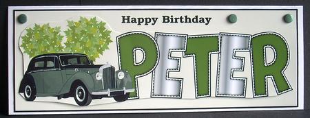 Vintage Car Peter Large Dl by Joyce Watson