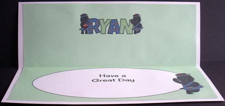 Bagpiper & Highland Fling Jazz Dog Ryan Large Dl Insert by Joyce Watson