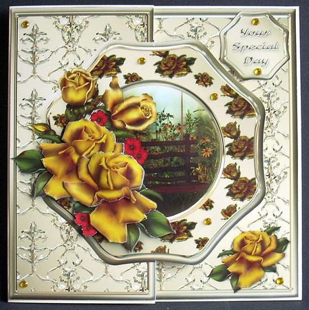 Offset Wavy Octagon Mini Kit - Golden Morning by Joyce Watson