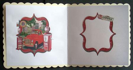 1950's Car Suff for Dad Pyramid Insert by Joyce Watson