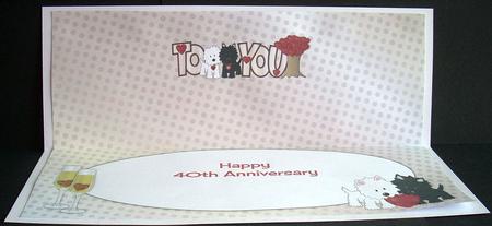 Jazz Dogs 40th Anniversary Large Dl Insert by Joyce Watson