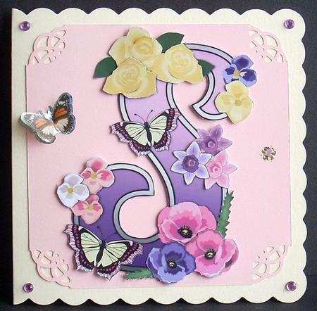 Beautiful Monograms: Letter S Mini Kit by Joyce Watson