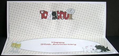 Jazz Dogs 25th Anniversary Large Dl Insert by Joyce Watson