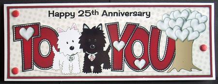 Jazz Dogs 25th Anniversary Large Dl by Joyce Watson