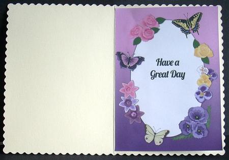 A4 Insert Matching My Beautiful Monograms by Joyce Watson