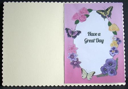 Pink A4 Insert Matching My Beautiful Monograms by Joyce Watson