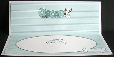 Patch the Dog Oscar Large Dl Insert by Joyce Watson