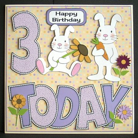 'any Age' with Bunny Rabbits Mini Kit by Joyce Watson