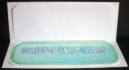 Insert for Scalloped Patchwork Name Cards by Joyce Watson