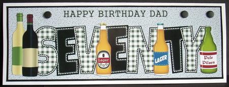 Whats Your Poison? Dad Seventy Large Dl by Joyce Watson