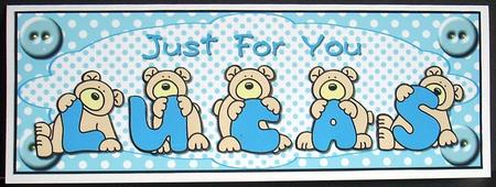 Large Dl Just for You Lucas by Joyce Watson