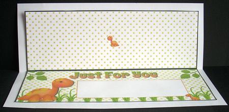 Just for You Dinosaurs Insert by Joyce Watson