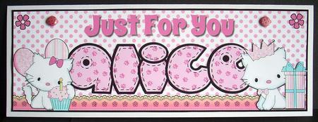 Large Dl Just for You Cats - Alice by Joyce Watson