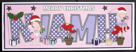 Christmas Fairies Niamh Large Dl by Joyce Watson