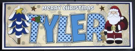 Santa Tyler Large Dl by Joyce Watson