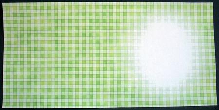 Men's Gingham Square Portrait or Landscape Insert by Joyce Watson
