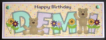 Teddies Demi Large Dl by Joyce Watson
