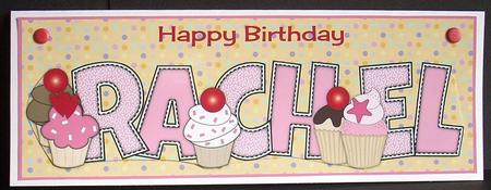 Birthday Cupcakes Rachel Large Dl by Joyce Watson