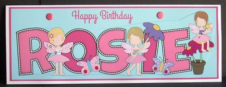 Little Fairies Rosie Large Dl by Joyce Watson