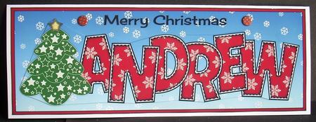 Christmas Tree Andrew Large Dl by Joyce Watson