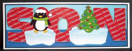 Eddy the Penguin Son Large Dl by Joyce Watson