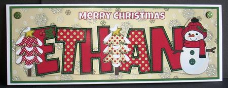 Cute Snowman Ethan Large Dl by Joyce Watson